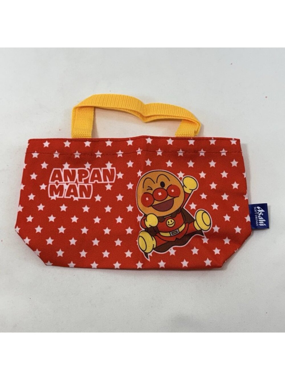 Limited Asahi Anpanman Promotional Tote Bag Complimentary Purse Pouch Mascot Kid